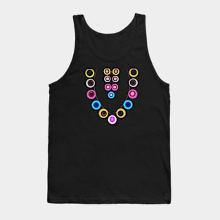 nice circles art Design. Tank Top